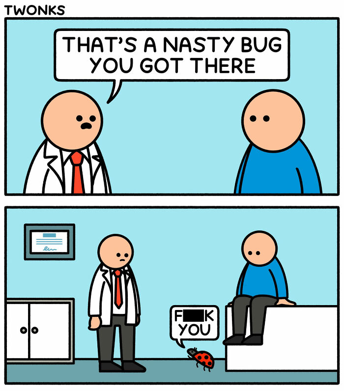 This Artist Makes Comics In Hopes Of Making People Chuckle, And Here Are His 65 New Works This Artist Makes Comics In Hopes Of Making People Chuckle, And Here Are His 65 New Works