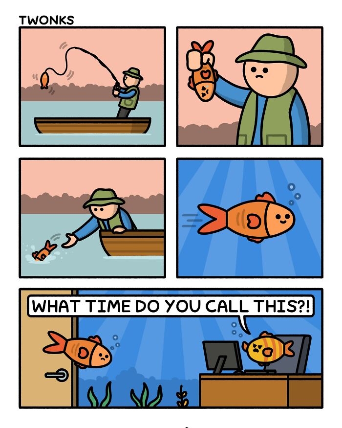 This Artist Makes Comics In Hopes Of Making People Chuckle, And Here Are His 65 New Works This Artist Makes Comics In Hopes Of Making People Chuckle, And Here Are His 65 New Works