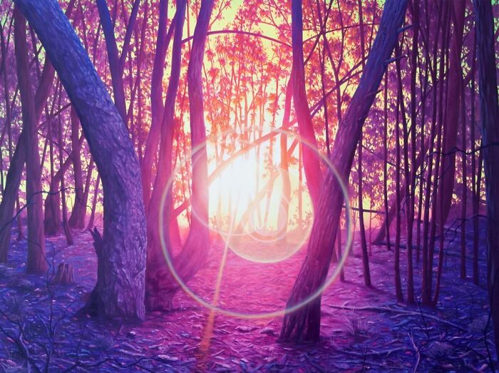 This Artist Paints Desert And Mountain Landscapes In Vivid, Dreamlike Colors (31 Pics)