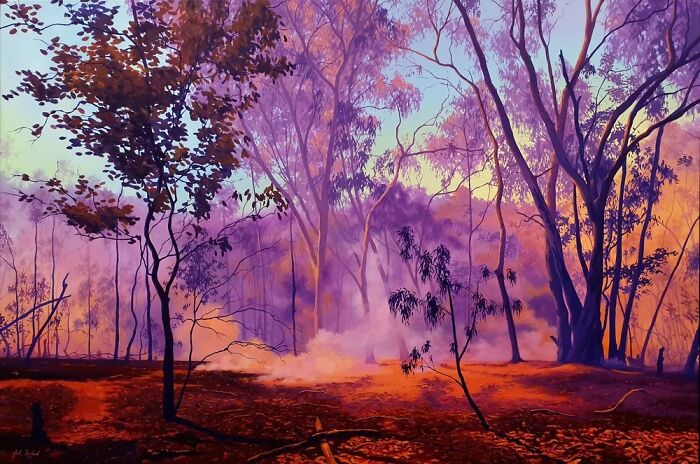 This Artist Paints Desert And Mountain Landscapes In Vivid, Dreamlike Colors (31 Pics)