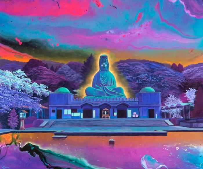 This Artist Paints Desert And Mountain Landscapes In Vivid, Dreamlike Colors (31 Pics)