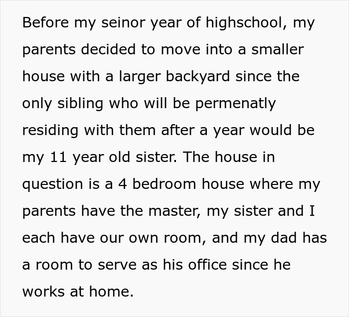 18YO Fumes As Loving Parents Suddenly Turn Hostile And Expect Her To Give Her Room To Jobless Bro