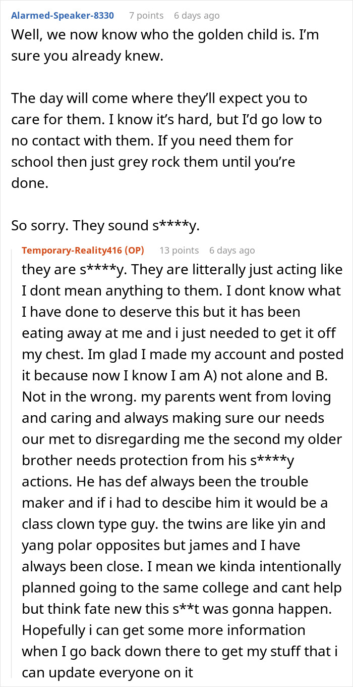 18YO Fumes As Loving Parents Suddenly Turn Hostile And Expect Her To Give Her Room To Jobless Bro