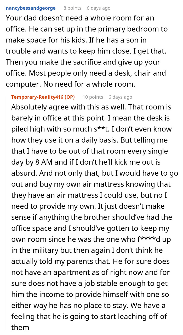 18YO Fumes As Loving Parents Suddenly Turn Hostile And Expect Her To Give Her Room To Jobless Bro