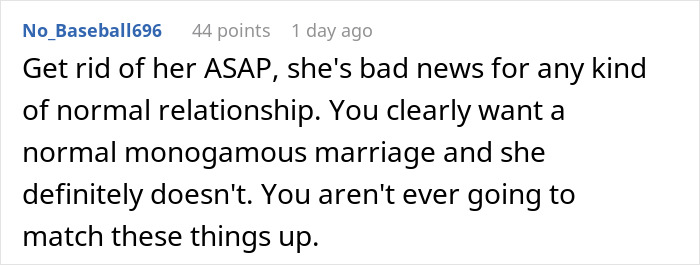 Guy Agrees To Open Marriage To Avoid Divorce, Regrets It As It Starts Eating Him Up Every Day Guy Agrees To Open Marriage To Avoid Divorce, Regrets It As It Starts Eating Him Up Every Day