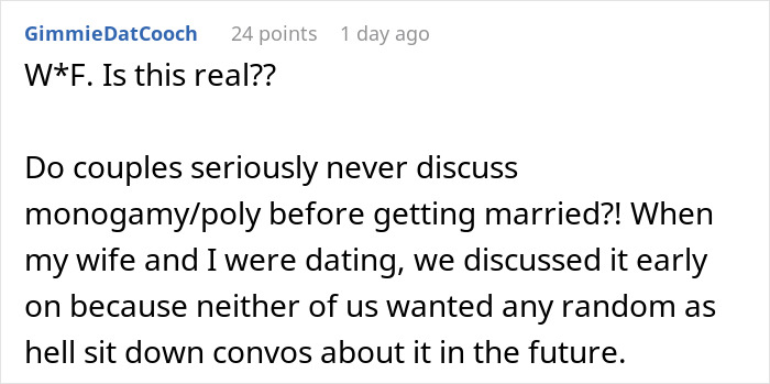 Guy Agrees To Open Marriage To Avoid Divorce, Regrets It As It Starts Eating Him Up Every Day Guy Agrees To Open Marriage To Avoid Divorce, Regrets It As It Starts Eating Him Up Every Day