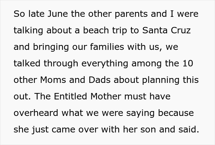 Parents Refuse To Take A Bully On A Beach Trip, His Mom Dumps Him On Them Anyway Parents Refuse To Take A Bully On A Beach Trip, His Mom Dumps Him On Them Anyway