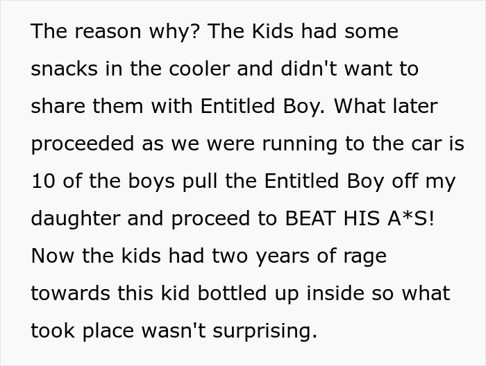 Parents Refuse To Take A Bully On A Beach Trip, His Mom Dumps Him On Them Anyway Parents Refuse To Take A Bully On A Beach Trip, His Mom Dumps Him On Them Anyway