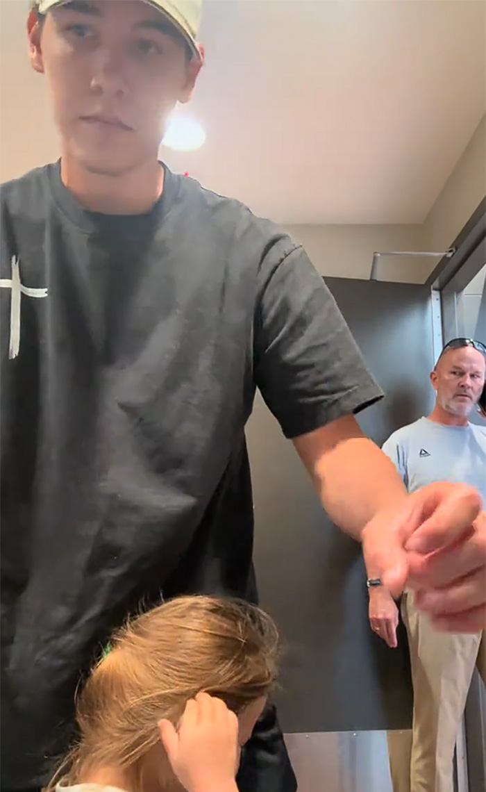 Mom Of Girls Harassed By “Male Karen” In Viral Restroom Video Breaks Silence With Scathing Post Against Dad