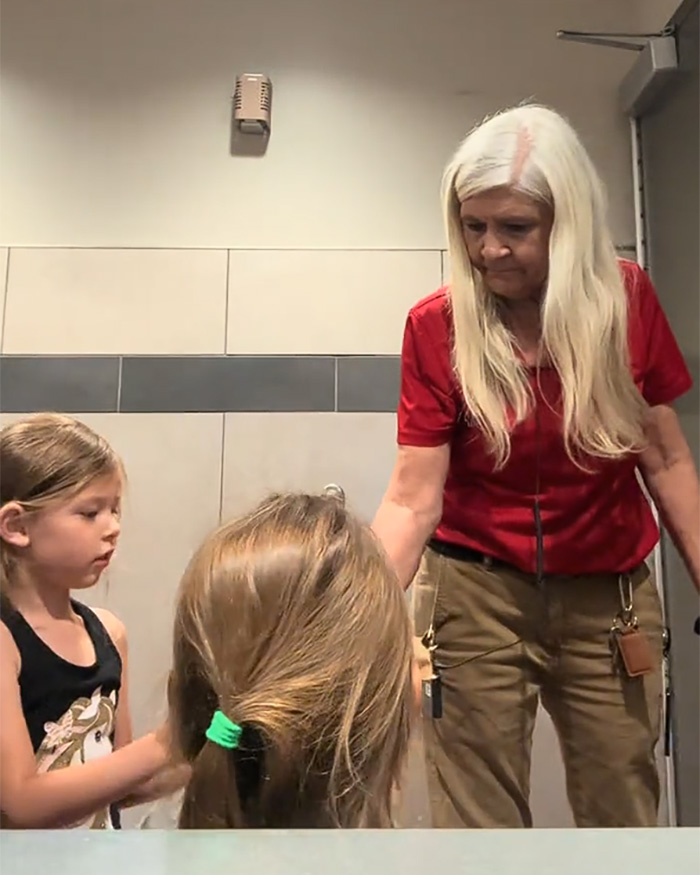 Mom Of Girls Harassed By “Male Karen” In Viral Restroom Video Breaks Silence With Scathing Post Against Dad