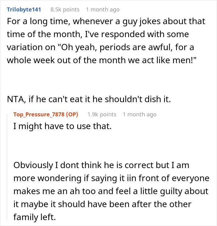 Teen Calls Out Dad&rsquo;s Double Standard After He Mocks Women&rsquo;s Periods, He Says She Humiliated Him