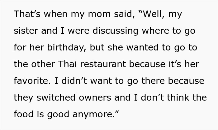 Woman Left Fuming When Mom Hijacks Aunt’s Birthday Plans, Then Claims She Did Nothing Wrong