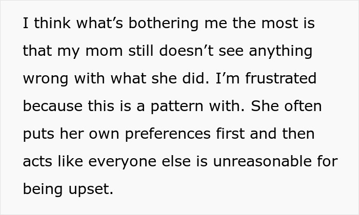 Woman Left Fuming When Mom Hijacks Aunt’s Birthday Plans, Then Claims She Did Nothing Wrong