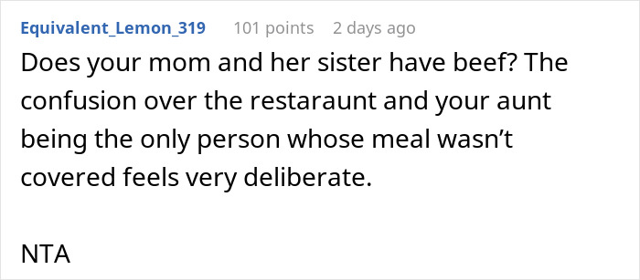 Woman Left Fuming When Mom Hijacks Aunt’s Birthday Plans, Then Claims She Did Nothing Wrong