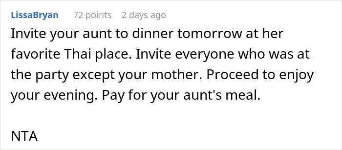 Woman Left Fuming When Mom Hijacks Aunt’s Birthday Plans, Then Claims She Did Nothing Wrong