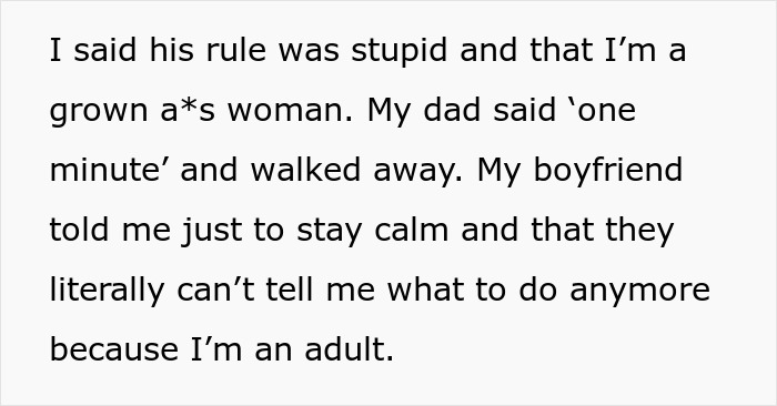 Woman Is Told To Leave Home After Refusing To Follow One Rule Woman Is Told To Leave Home After Refusing To Follow One Rule