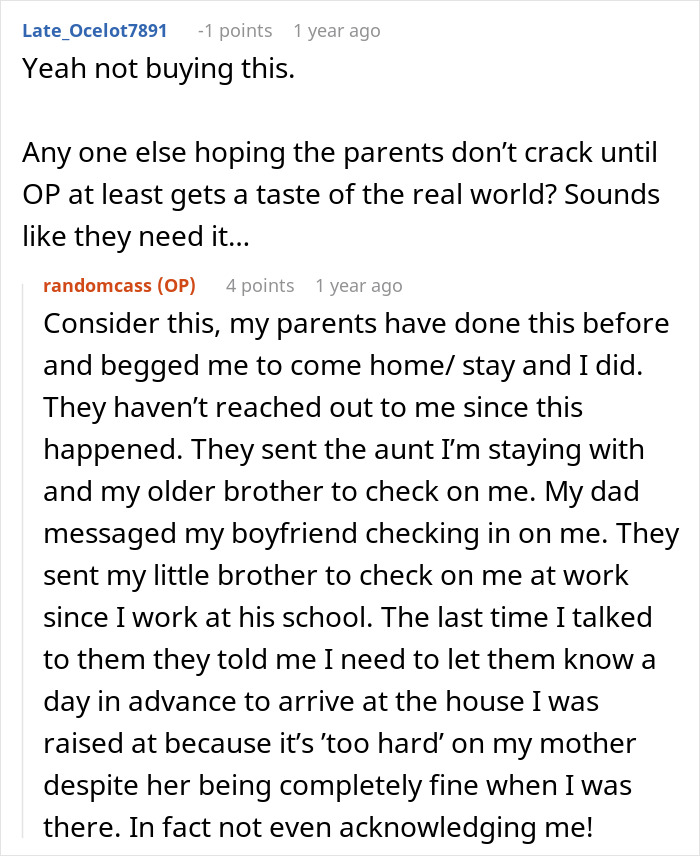 Woman Is Told To Leave Home After Refusing To Follow One Rule Woman Is Told To Leave Home After Refusing To Follow One Rule
