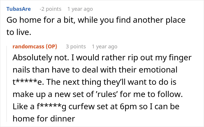 Woman Is Told To Leave Home After Refusing To Follow One Rule Woman Is Told To Leave Home After Refusing To Follow One Rule