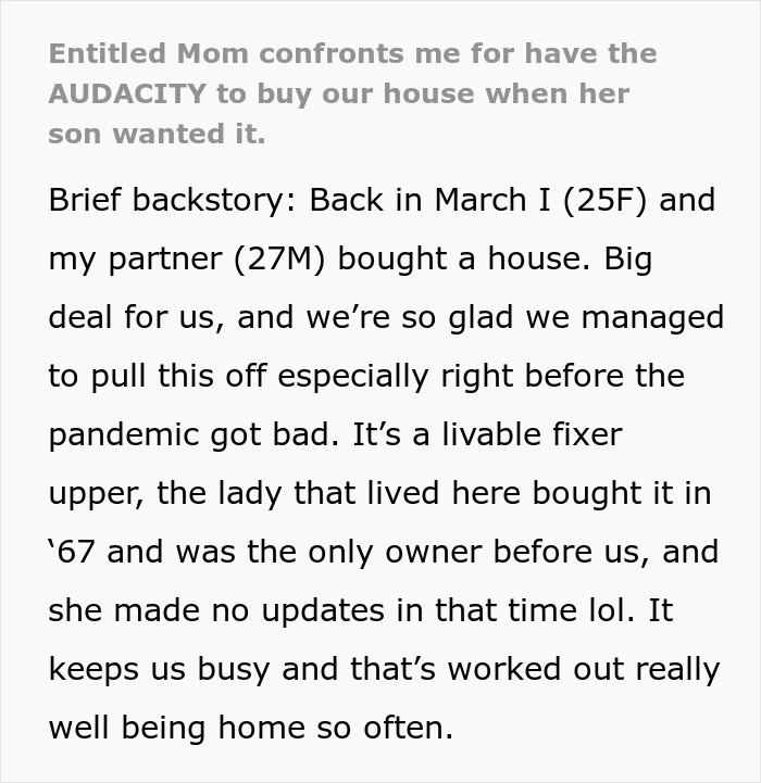 Karen Shows Up To Stranger’s Home Saying How Her Son “Deserves It More” Karen Shows Up To Stranger’s Home Saying How Her Son “Deserves It More”