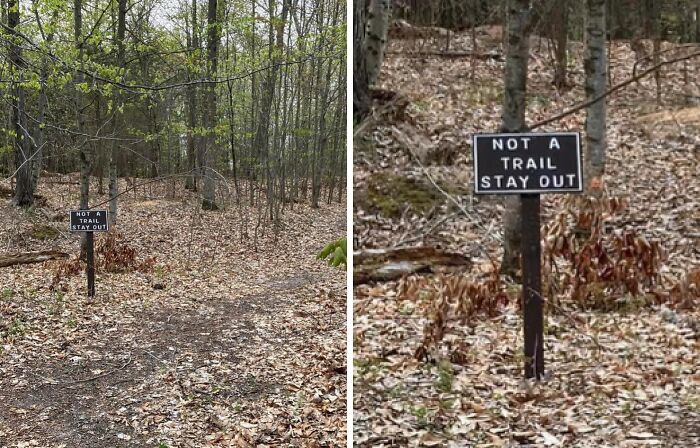 54 Funny Signs Found In The Wild That Are Worth Every Blister And The Stale Trail Mix 54 Funny Signs Found In The Wild That Are Worth Every Blister And The Stale Trail Mix
