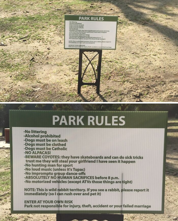 54 Funny Signs Found In The Wild That Are Worth Every Blister And The Stale Trail Mix 54 Funny Signs Found In The Wild That Are Worth Every Blister And The Stale Trail Mix