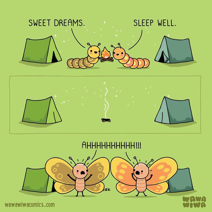These 73 New Comics By Wawawiwa Turn Ordinary Things Into Adorable Characters These 73 New Comics By Wawawiwa Turn Ordinary Things Into Adorable Characters