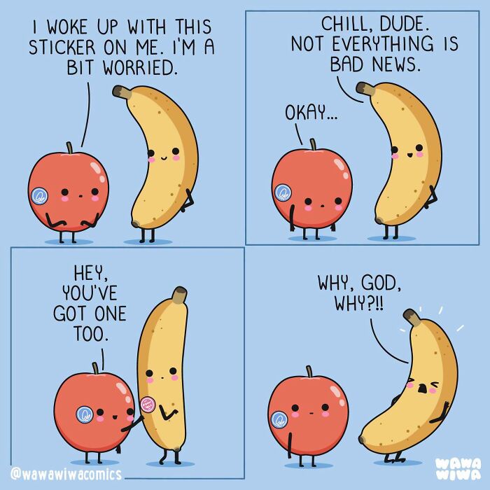 These 73 New Comics By Wawawiwa Turn Ordinary Things Into Adorable Characters These 73 New Comics By Wawawiwa Turn Ordinary Things Into Adorable Characters