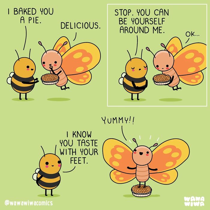 These 73 New Comics By Wawawiwa Turn Ordinary Things Into Adorable Characters These 73 New Comics By Wawawiwa Turn Ordinary Things Into Adorable Characters