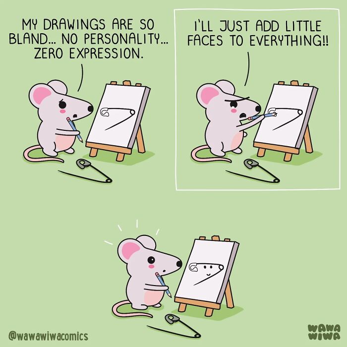 These 73 New Comics By Wawawiwa Turn Ordinary Things Into Adorable Characters These 73 New Comics By Wawawiwa Turn Ordinary Things Into Adorable Characters