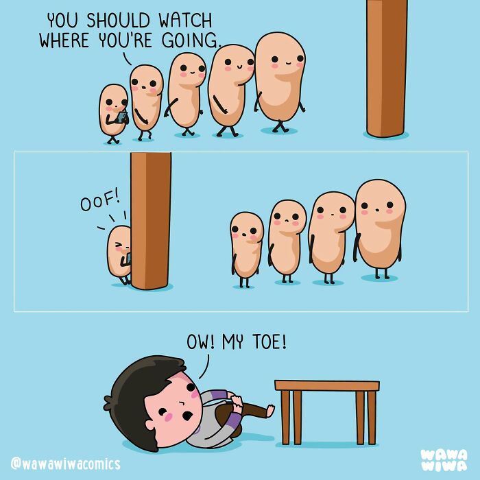 These 73 New Comics By Wawawiwa Turn Ordinary Things Into Adorable Characters These 73 New Comics By Wawawiwa Turn Ordinary Things Into Adorable Characters