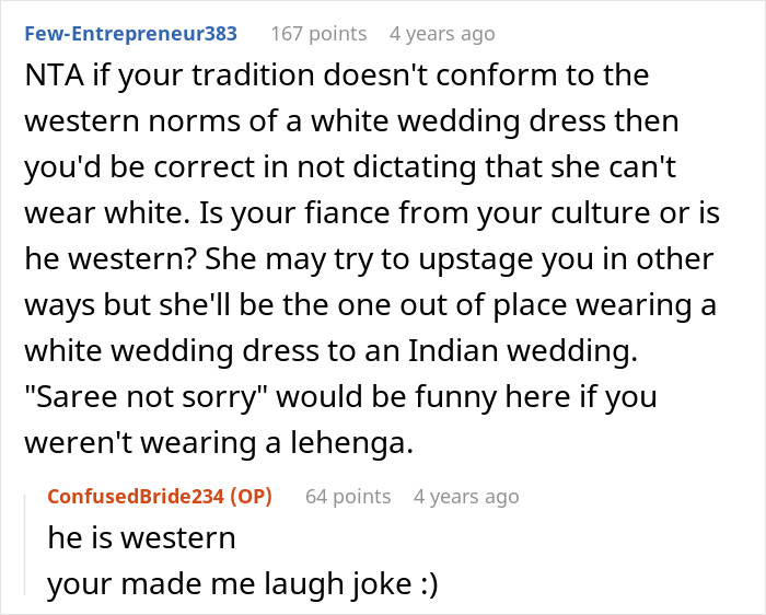 Woman Confused About Fiancé’s Reaction To His Mom’s Dress For Their Wedding, He Comes To Explain Woman Confused About Fiancé’s Reaction To His Mom’s Dress For Their Wedding, He Comes To Explain