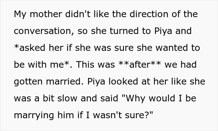 Woman Confused About Fiancé’s Reaction To His Mom’s Dress For Their Wedding, He Comes To Explain Woman Confused About Fiancé’s Reaction To His Mom’s Dress For Their Wedding, He Comes To Explain