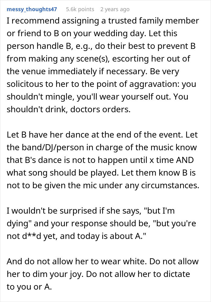 Couple Gets Annoyed That SIL With Cancer Is Taking Away From Their Wedding, It’s Way Worse Than That Couple Gets Annoyed That SIL With Cancer Is Taking Away From Their Wedding, It’s Way Worse Than That