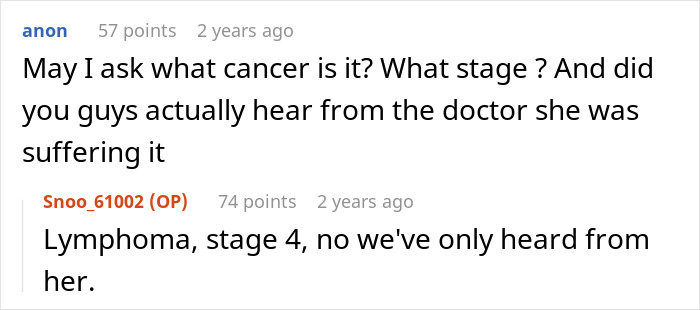 Couple Gets Annoyed That SIL With Cancer Is Taking Away From Their Wedding, It’s Way Worse Than That Couple Gets Annoyed That SIL With Cancer Is Taking Away From Their Wedding, It’s Way Worse Than That