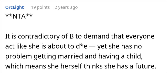 Couple Gets Annoyed That SIL With Cancer Is Taking Away From Their Wedding, It’s Way Worse Than That Couple Gets Annoyed That SIL With Cancer Is Taking Away From Their Wedding, It’s Way Worse Than That