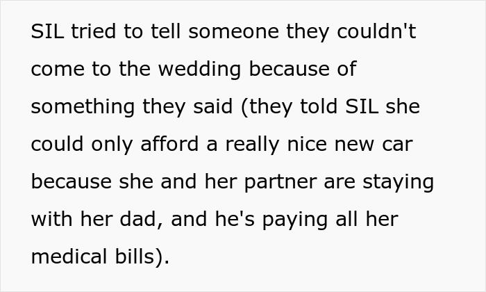 Couple Gets Annoyed That SIL With Cancer Is Taking Away From Their Wedding, It’s Way Worse Than That Couple Gets Annoyed That SIL With Cancer Is Taking Away From Their Wedding, It’s Way Worse Than That