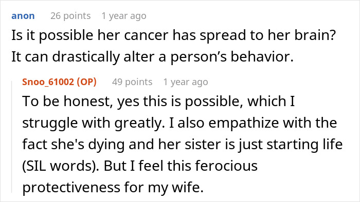 Couple Gets Annoyed That SIL With Cancer Is Taking Away From Their Wedding, It’s Way Worse Than That Couple Gets Annoyed That SIL With Cancer Is Taking Away From Their Wedding, It’s Way Worse Than That