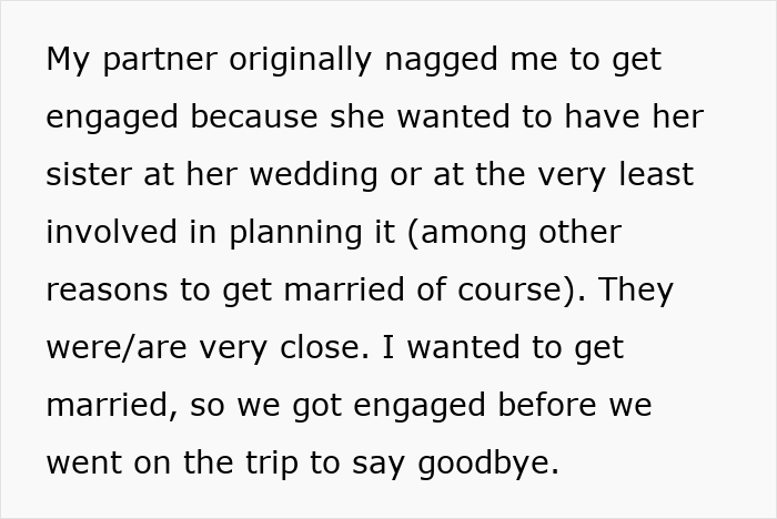 Couple Gets Annoyed That SIL With Cancer Is Taking Away From Their Wedding, It’s Way Worse Than That Couple Gets Annoyed That SIL With Cancer Is Taking Away From Their Wedding, It’s Way Worse Than That