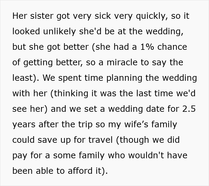 Couple Gets Annoyed That SIL With Cancer Is Taking Away From Their Wedding, It’s Way Worse Than That Couple Gets Annoyed That SIL With Cancer Is Taking Away From Their Wedding, It’s Way Worse Than That