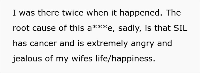 Couple Gets Annoyed That SIL With Cancer Is Taking Away From Their Wedding, It’s Way Worse Than That Couple Gets Annoyed That SIL With Cancer Is Taking Away From Their Wedding, It’s Way Worse Than That