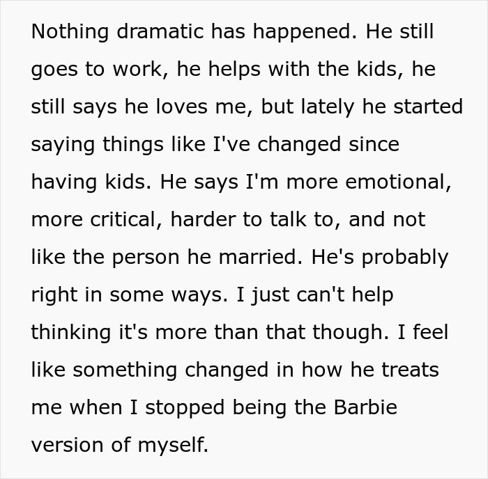 Husband Can’t Believe Wife Isn’t The Same “Barbie” He Married, Throws A Tantrum