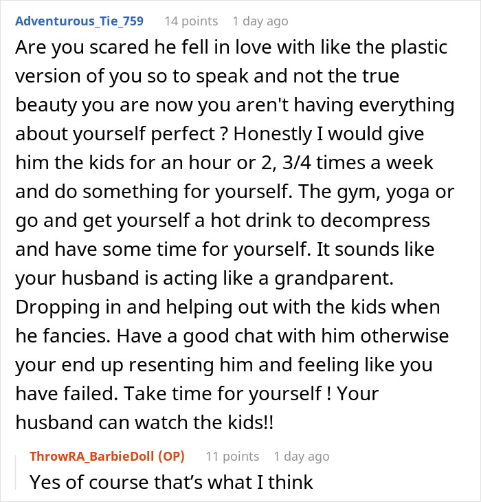 Husband Can’t Believe Wife Isn’t The Same “Barbie” He Married, Throws A Tantrum