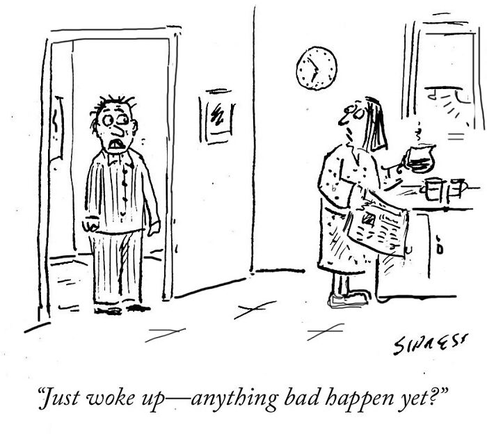 24 Everyday Moments That Become Brilliantly Awkward In David Sipress Cartoons (New Pics) 24 Everyday Moments That Become Brilliantly Awkward In David Sipress Cartoons (New Pics)