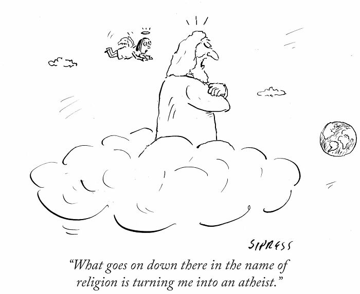24 Everyday Moments That Become Brilliantly Awkward In David Sipress Cartoons (New Pics) 24 Everyday Moments That Become Brilliantly Awkward In David Sipress Cartoons (New Pics)