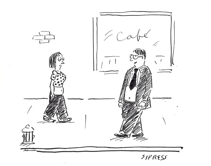 24 Everyday Moments That Become Brilliantly Awkward In David Sipress Cartoons (New Pics) 24 Everyday Moments That Become Brilliantly Awkward In David Sipress Cartoons (New Pics)
