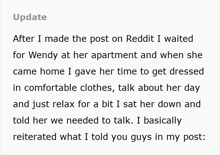 “Here’s A Hint, Goodbye”: BF Breaks Up All Because Perfect Girlfriend Eats Fast Food For Every Meal “Here’s A Hint, Goodbye”: BF Breaks Up All Because Perfect Girlfriend Eats Fast Food For Every Meal