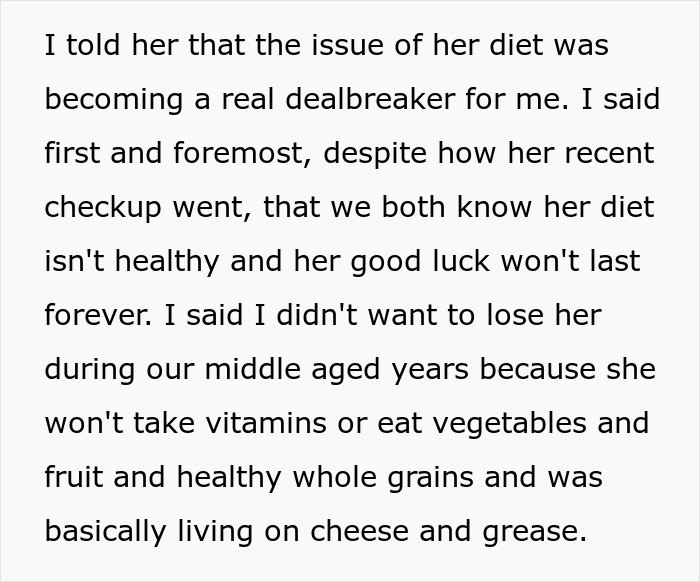 “Here’s A Hint, Goodbye”: BF Breaks Up All Because Perfect Girlfriend Eats Fast Food For Every Meal “Here’s A Hint, Goodbye”: BF Breaks Up All Because Perfect Girlfriend Eats Fast Food For Every Meal