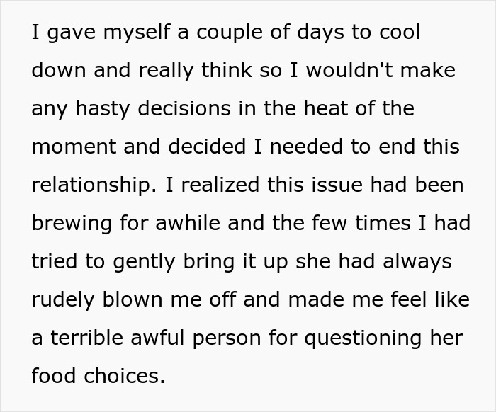 “Here’s A Hint, Goodbye”: BF Breaks Up All Because Perfect Girlfriend Eats Fast Food For Every Meal “Here’s A Hint, Goodbye”: BF Breaks Up All Because Perfect Girlfriend Eats Fast Food For Every Meal