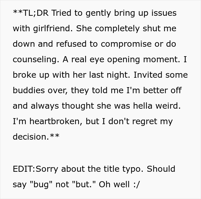 “Here’s A Hint, Goodbye”: BF Breaks Up All Because Perfect Girlfriend Eats Fast Food For Every Meal “Here’s A Hint, Goodbye”: BF Breaks Up All Because Perfect Girlfriend Eats Fast Food For Every Meal