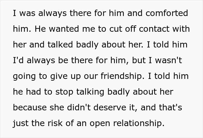 Childhood Friendship Ends After Woman Tries To Hold Guy Accountable For Open Relationship Drama Childhood Friendship Ends After Woman Tries To Hold Guy Accountable For Open Relationship Drama